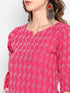 Pink Cotton Kurta